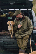 Ballinturbet Mens Tweed Shooting Coat GORE-TEX, Cedar