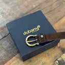 Archway Ladies Belt bælte, ruskind, cigarbrun