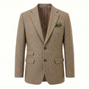 London tweed blazer, Harris Tweed, country herringbone, farve 624