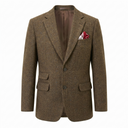 London tweed blazer, Harris Tweed, tweed shadow melange 692