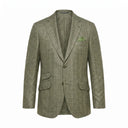 London blazer, ren silke, grøn, farve 8162
