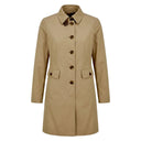 Victoria ladies coat sommerfrakke, sand