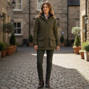 Ballynahinch Ladies Tweed Shooting Coat GORE-TEX, Heath