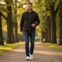 Victor Pile Fleece Jacket, mørk brun