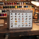Vintage Flyfishing puslespil med 1000 brikker