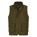 Barrington Country Waistcoat, vest, derby tweed, mørk grøn