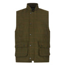 Barrington Country Waistcoat, vest, derby tweed, mørk grøn