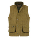 Barrington Country Waistcoat, derby tweed, vest, lys salvie