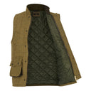 Barrington Country Waistcoat, derby tweed, vest, lys salvie