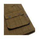 Barrington Country Waistcoat, derby tweed, vest, lys salvie