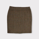 Pencil Skirt nederdel Harris Tweed, light green, farve 630