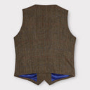 Lea tweed vest, Harris Tweed, light green, farve 630