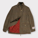 Bailey Field Coat dame, Harris Tweed, light green