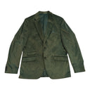 London blazer herre, genova fløjl, mosgrøn