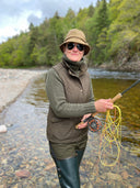 Glencoe Ladies Roll Neck rullekravesweater, Loden Green, Geelong lammeuld
