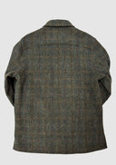 Jack overshirt, grøn, Harris Tweed