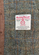 Jack overshirt, grøn, Harris Tweed