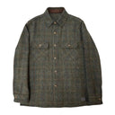 Jack overshirt, grøn, Harris Tweed