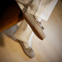 Jamaica Loafer sejlersko, dame, ruskind, almond
