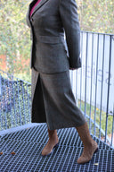 Surrey Ladies Tweed Culottes buksenederdel, marsh