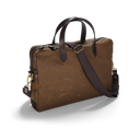Light Waxed Laptop Bag, brun