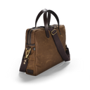 Light Waxed Laptop Bag, brun
