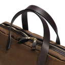 Light Waxed Laptop Bag, brun