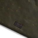 Light Waxed Suit Carrier, oliven