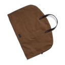 Light Waxed Suit Carrier, brun