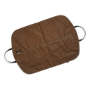 Light Waxed Suit Carrier, brun