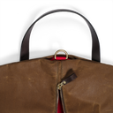 Light Waxed Suit Carrier, brun