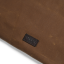 Light Waxed Suit Carrier, brun