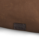 Light Waxed Duffle Holdall, brun