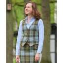 Lea tweed vest, Harris Tweed, highland check
