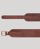 Leather Wrap bælte, tan lys brun