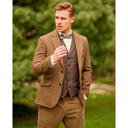 London tweed blazer, Harris Tweed, rust brun 580
