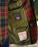 London tweed blazer, Harris Tweed, vinrød/blå/grøn tern - check of island 655