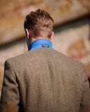London tweed blazer, Harris Tweed, evergreen sildebensmønster 670
