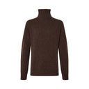 Ballater Roll Neck rullekravesweater, Porcupine, Geelong lammeuld