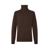 Ballater Roll Neck rullekravesweater, Porcupine, Geelong lammeuld