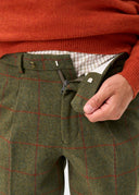Combrook Mens Tweed Breeks knæbukser, reed