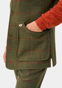Combrook Mens Tweed Shooting Waistcoat, reed