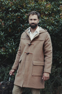 Duffle coat "Men's Duffle", 4-knapper, camel