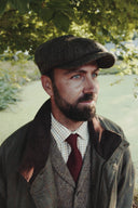 Ballinturbet Mens Tweed Shooting Coat GORE-TEX, Cedar