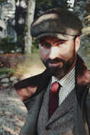 Ballinturbet Mens Tweed Shooting Coat GORE-TEX, Cedar