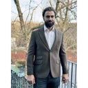 London tweed blazer, Harris Tweed, tweed shadow melange 692