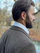 London tweed blazer, Harris Tweed, tweed shadow melange 692