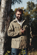 Franken & Cie Safari jakke, twill, herre
