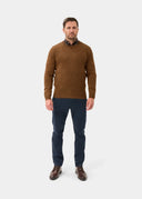 Dorset lammeulds sweater, classic fit, herre, driftwood