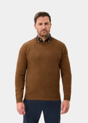 Dorset lammeulds sweater, classic fit, herre, driftwood